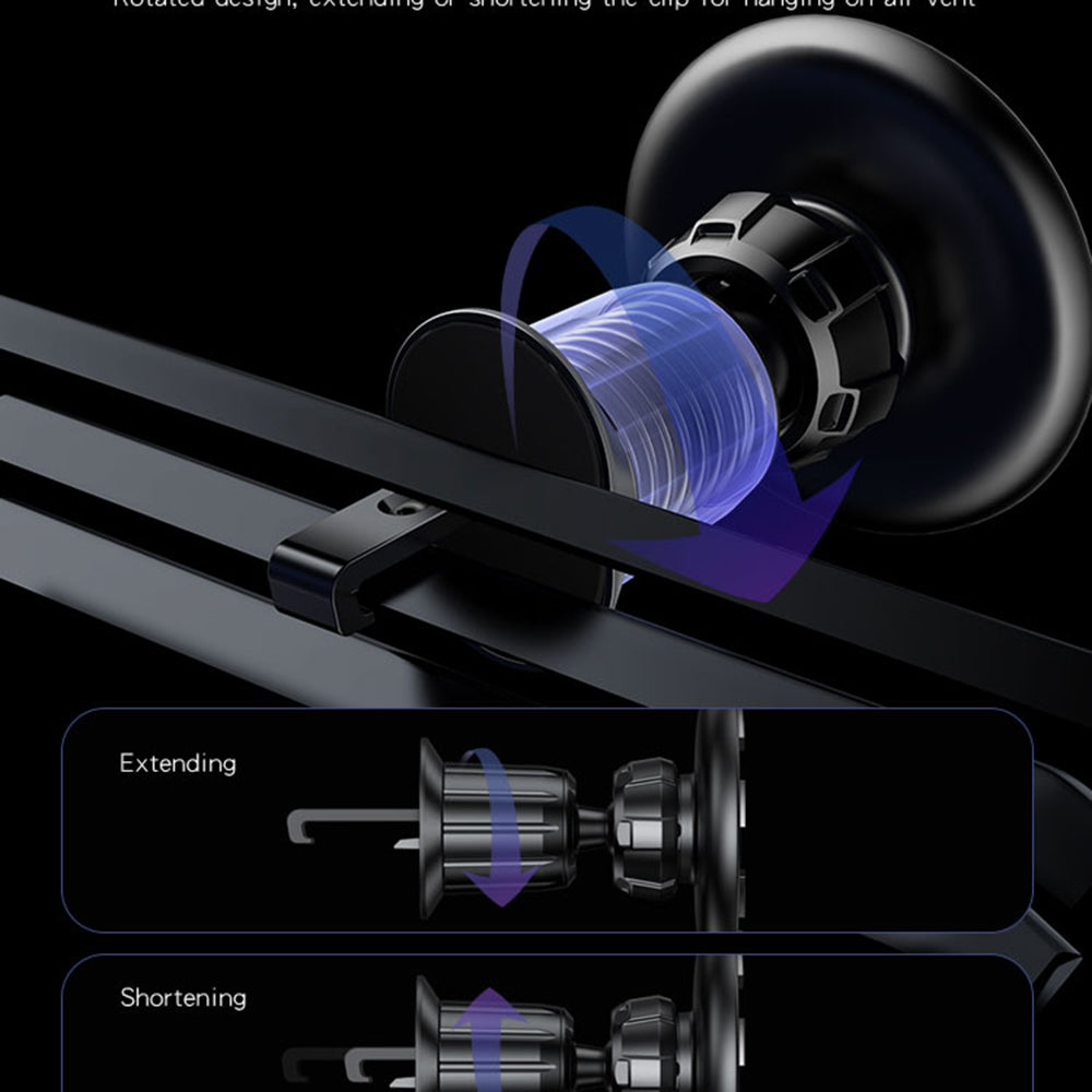 Magnetische Autohalterung Yesido C156, Universal, Schwarz