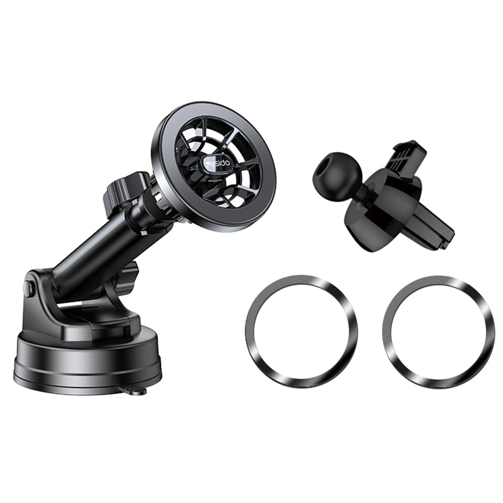 Magnetische Autohalterung Yesido C158, Universal, Schwarz