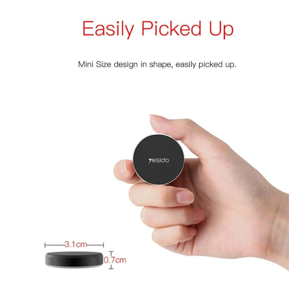 Magnetische Autohalterung Yesido C38, Universal, Schwarz