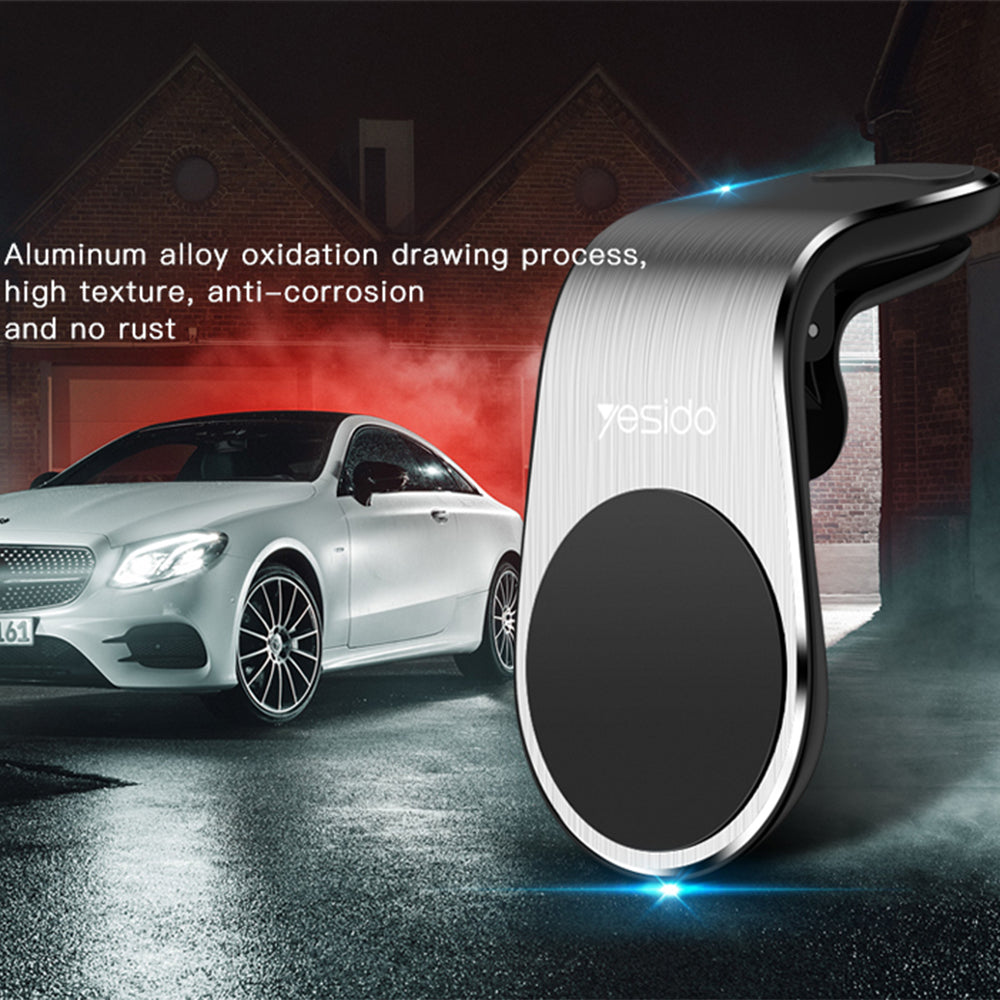 Magnetische Autohalterung Yesido C64, Universal, Schwarz