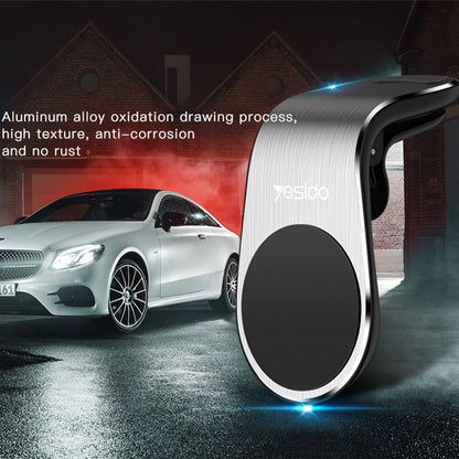 Magnetische Autohalterung Yesido C64, Universal, Schwarz