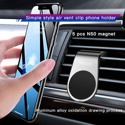 Magnetische Autohalterung Yesido C64, Universal, Schwarz