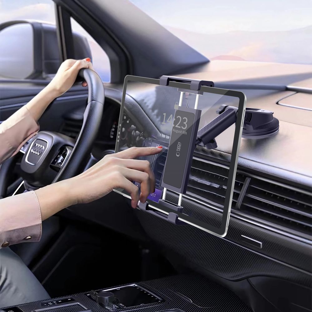 Tech-Protect V4 Car Holder for Tablet, 141mm - 280mm, Black