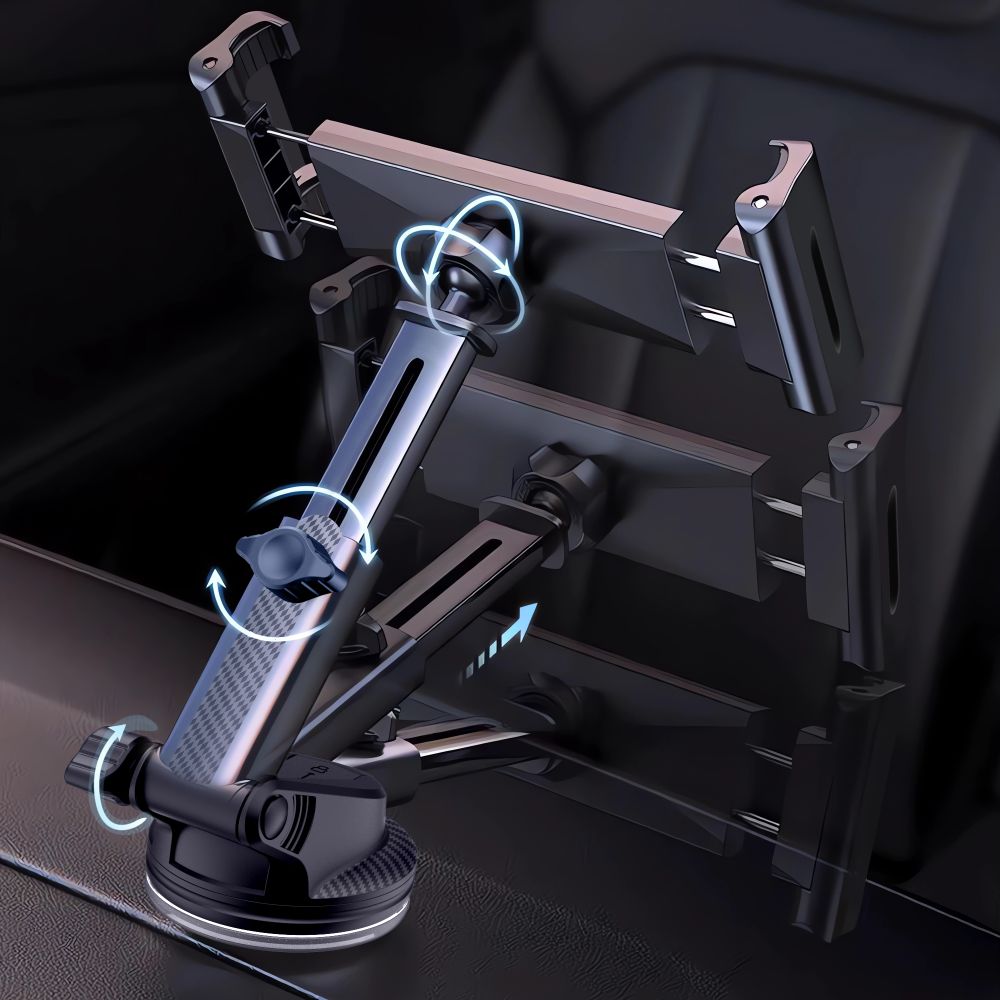 Tech-Protect V4 Car Holder for Tablet, 141mm - 280mm, Black