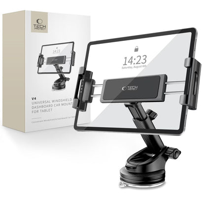 Tech-Protect V4 Car Holder for Tablet, 141mm - 280mm, Black