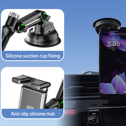 Autohalterung Techsuit ST1 für Telefon / Tablet, 4,7 Zoll - 12,9 Zoll, Schwarz