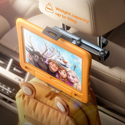 Auto-Kopfstützenhalter Lisen für Telefon / Tablet, 4,7 Zoll - 12,9 Zoll, Schwarz YL0423090004