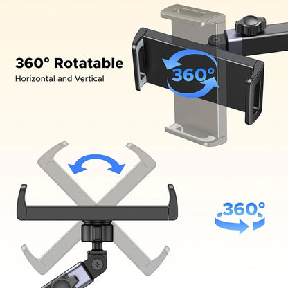 Auto-Kopfstützenhalter UGREEN LP904 (55443), 4,7 Zoll - 9,8 Zoll, Schwarz
