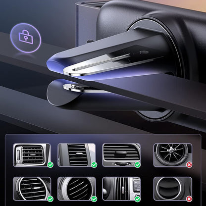 UGREEN LP120 Car Holder, 4.7inch - 7.2inch, Black