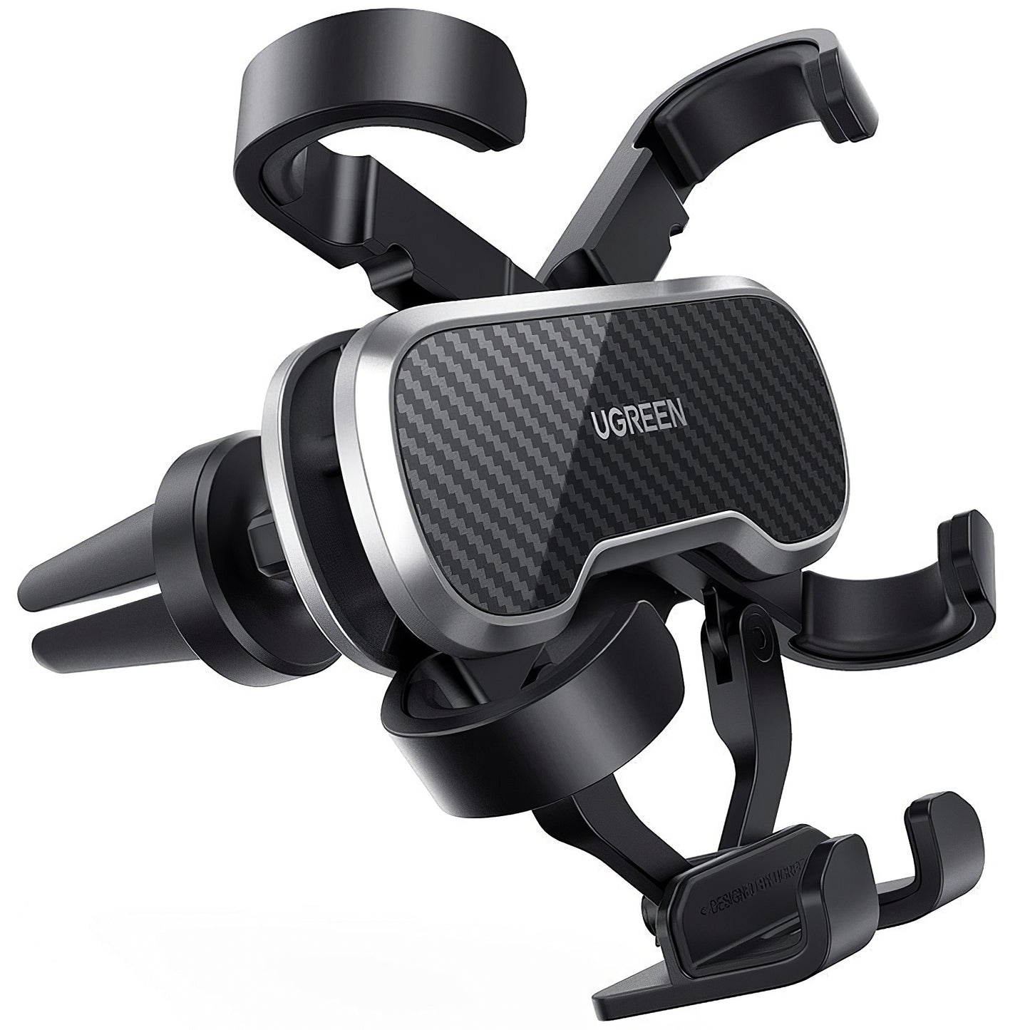 UGREEN Gravity Autohalterung für Lüftungsgitter, Universal, Schwarz