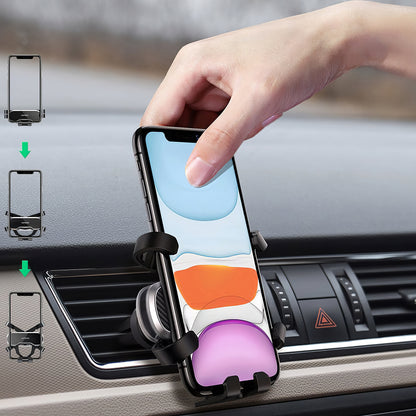 UGREEN Gravity Autohalterung für Lüftungsgitter, Universal, Schwarz