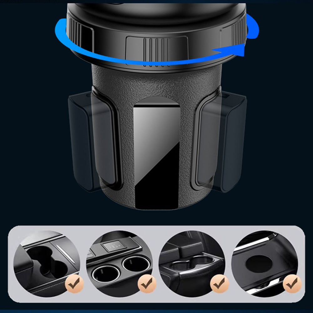 Yesido C180 3in1 Becherhalter, Schwarz