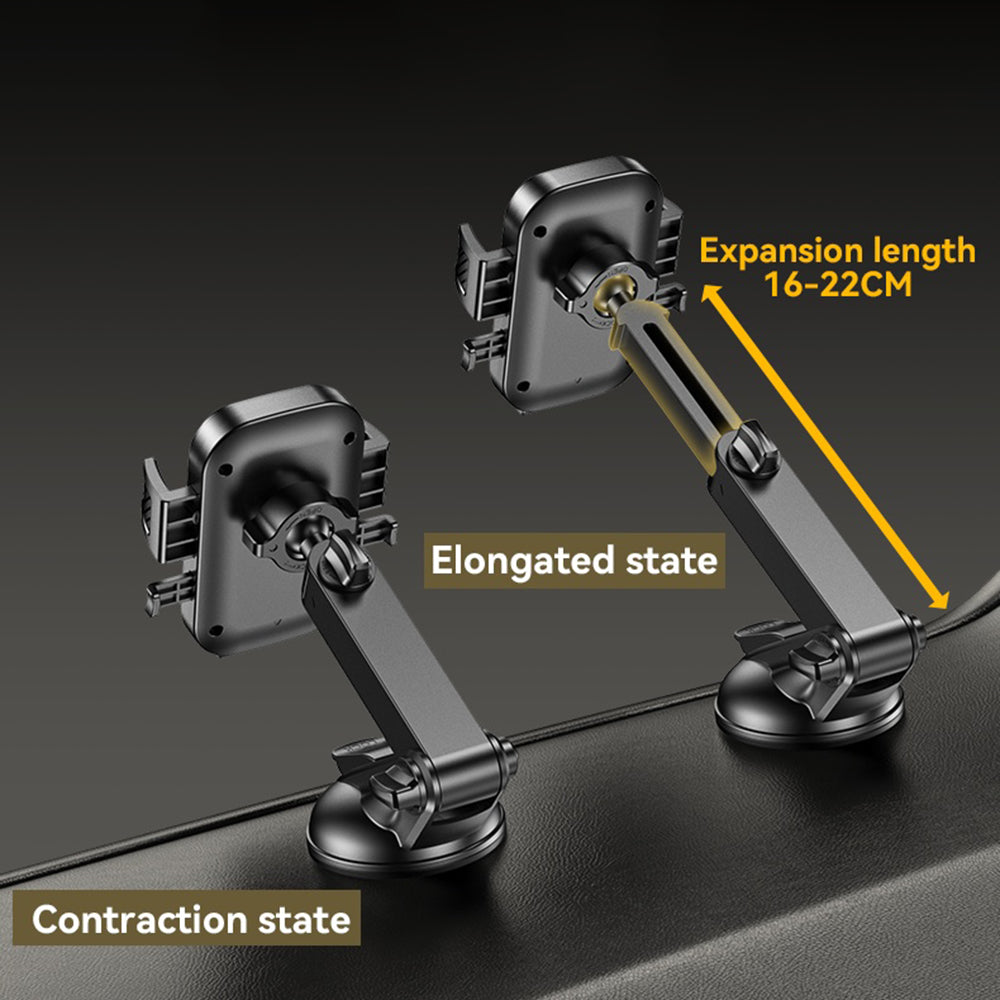 Autohalterung Yesido C267, 4.7inch - 7.2inch, Schwarz