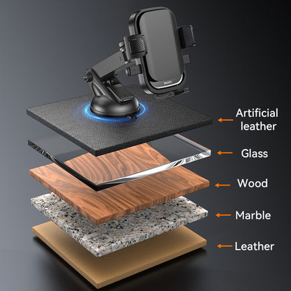 Autohalterung Yesido C267, 4.7inch - 7.2inch, Schwarz