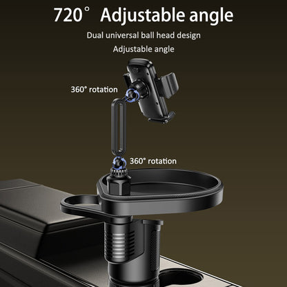Autohalterung Yesido C274, 4,7 Zoll - 7,2 Zoll, Schwarz