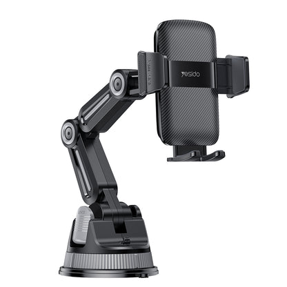 Autohalterung Yesido C275, 4,7 Zoll - 7,2 Zoll, Schwarz