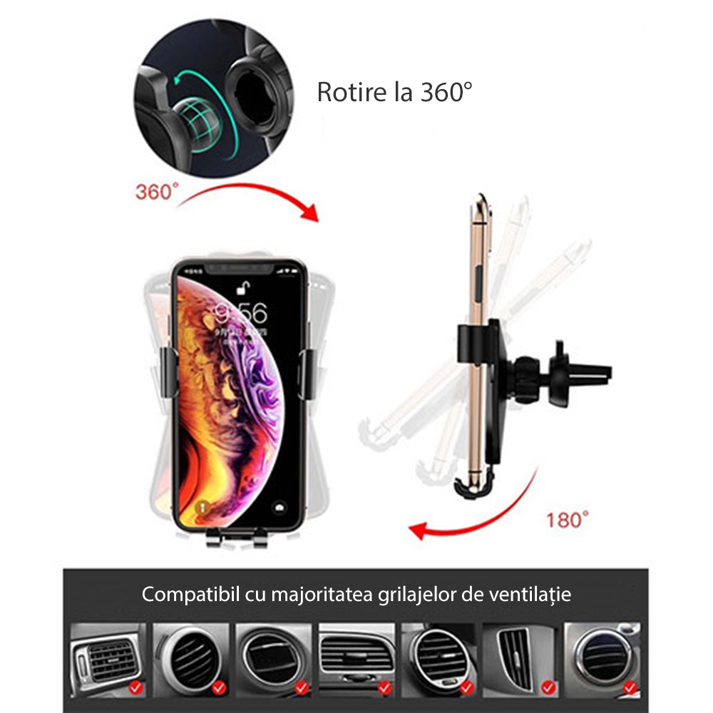 Yesido C87 Universal Car Holder, Black