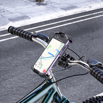 Fahrradhalterung Borofone BH105 Basalt, 4,7 Zoll - 7 Zoll, Schwarz