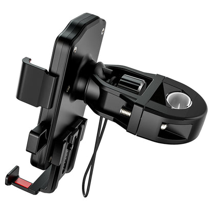 Fahrrad- und Motorradhalter HOCO CA73, 4,5 Zoll - 7 Zoll, Schwarz Rot