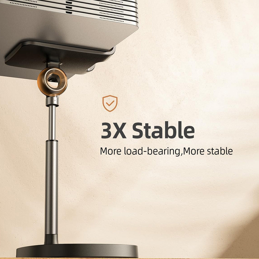 Lisen Mechanical Bürohalterung für Telefon / Tablet, 4 Zoll - 10 Zoll, Schwarz YL0421030004