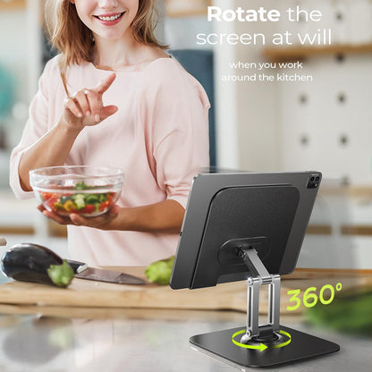 Lisen Q18 Desk Stand for Phone / Tablet, 4.7inch - 12.9inch, Black YL0423120002