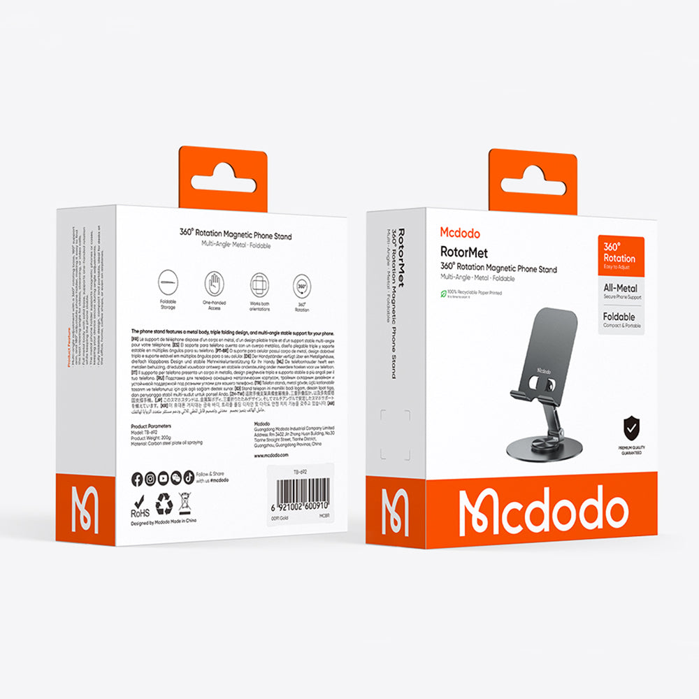 McDodo TB-6920 Schreibtischhalterung, Grau