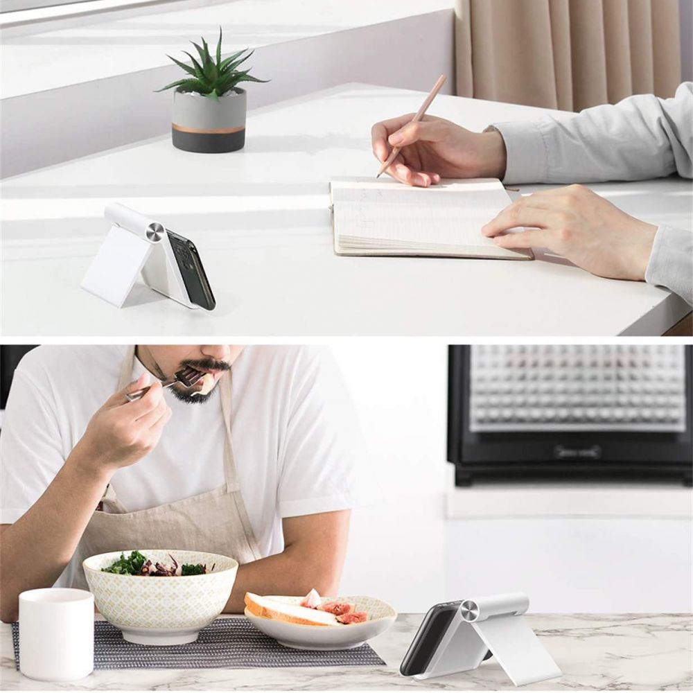 Techsuit Bürohalterung ABS-BK1, 4 Zoll - 7,9 Zoll, Schwarz