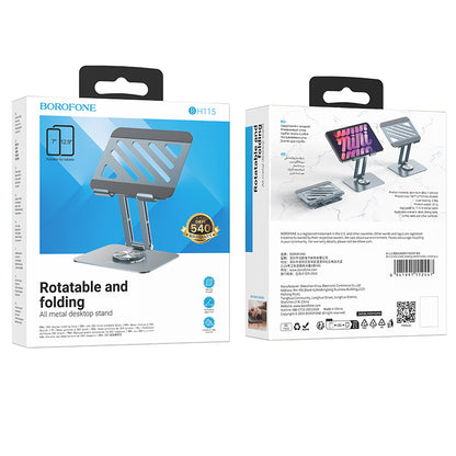 Borofone BH115 Vito Halterung für Laptop max. 12.9 Zoll, Grau