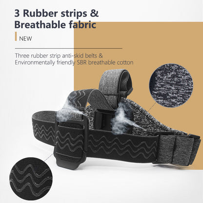 Sportkamerahalterung Techsuit JX-003 für GoPro-Serie, Grau