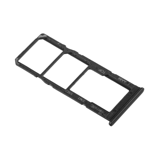 SIM-Karten-Halter - Samsung Galaxy A12 Nacho A127 / A12 A125, Schwarz, Service Pack GH98-46124A