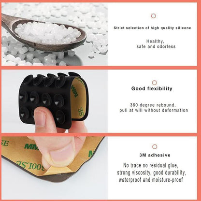 Techsuit SL-PAD Saugnapfhalterung, Pastellrosa