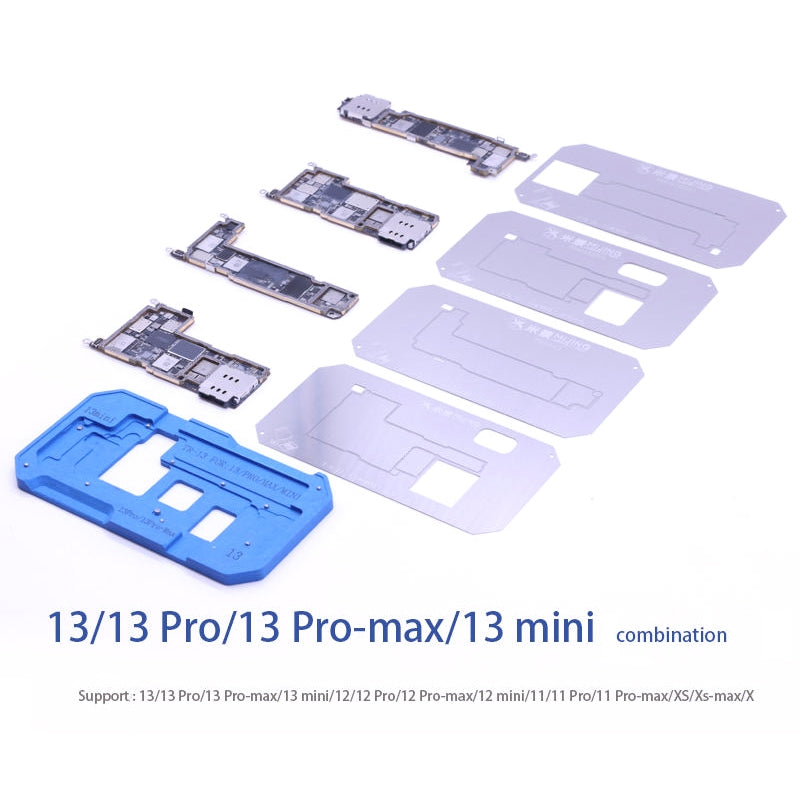 Mijing Z20 Pro Reballing-Arbeitsstütze für Apple iPhone X - 13 Pro Max Serie