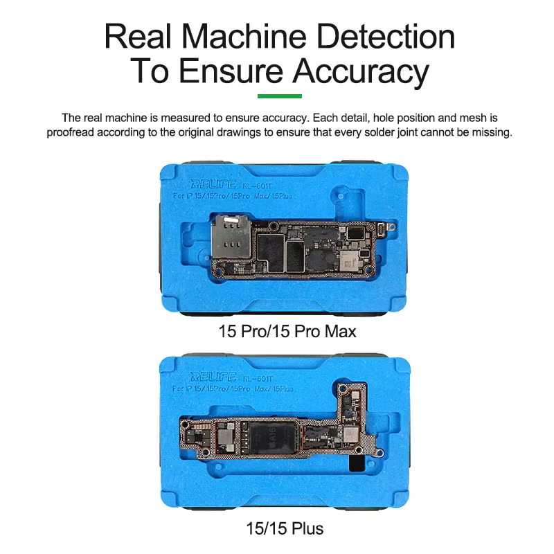 Reballing-Arbeitsstation Relife RL-601T für Apple iPhone X - 15 Serie
