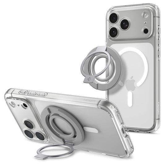 Spigen Dual Pop Mag S Ringhalter, Universal, Grau AMP11736