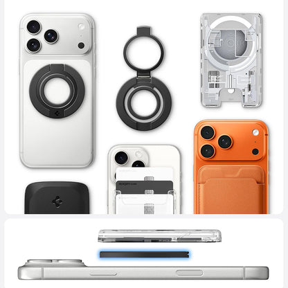 Spigen Dual Pop Mag S Ringhalter, Universal, Schwarz AMP11735