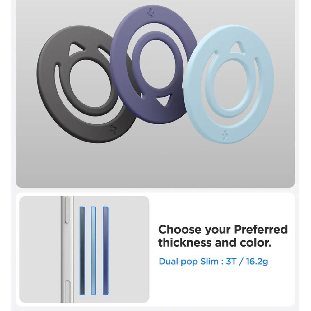 Spigen Dual Pop Universal Ringhalter, Lila AMP11369