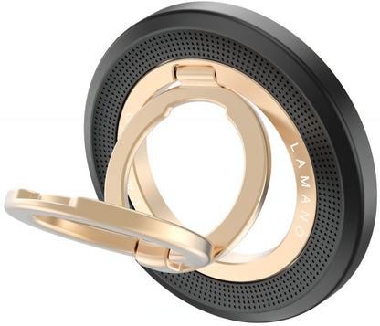 Tech-Protect MMR700 Lamano Ringhalter, Universal, Schwarz Gold