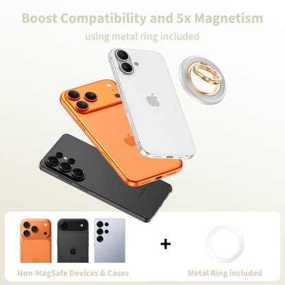 Tech-Protect MMR700 Lamano Ring Holder, Universal, Golden Silver