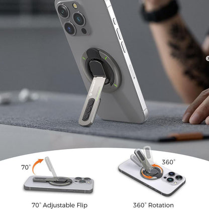 Techsuit SB1 Ringhalter, Grau