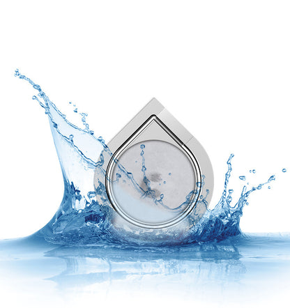 Techsuit Water Drop Universalringhalter, Schwarz