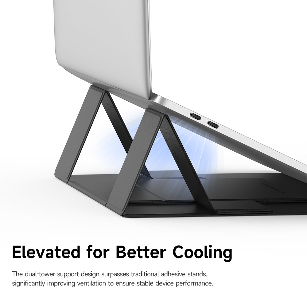 McDodo FS-8020 Napa Ständer für Laptop 11 Zoll - 16 Zoll, Schwarz