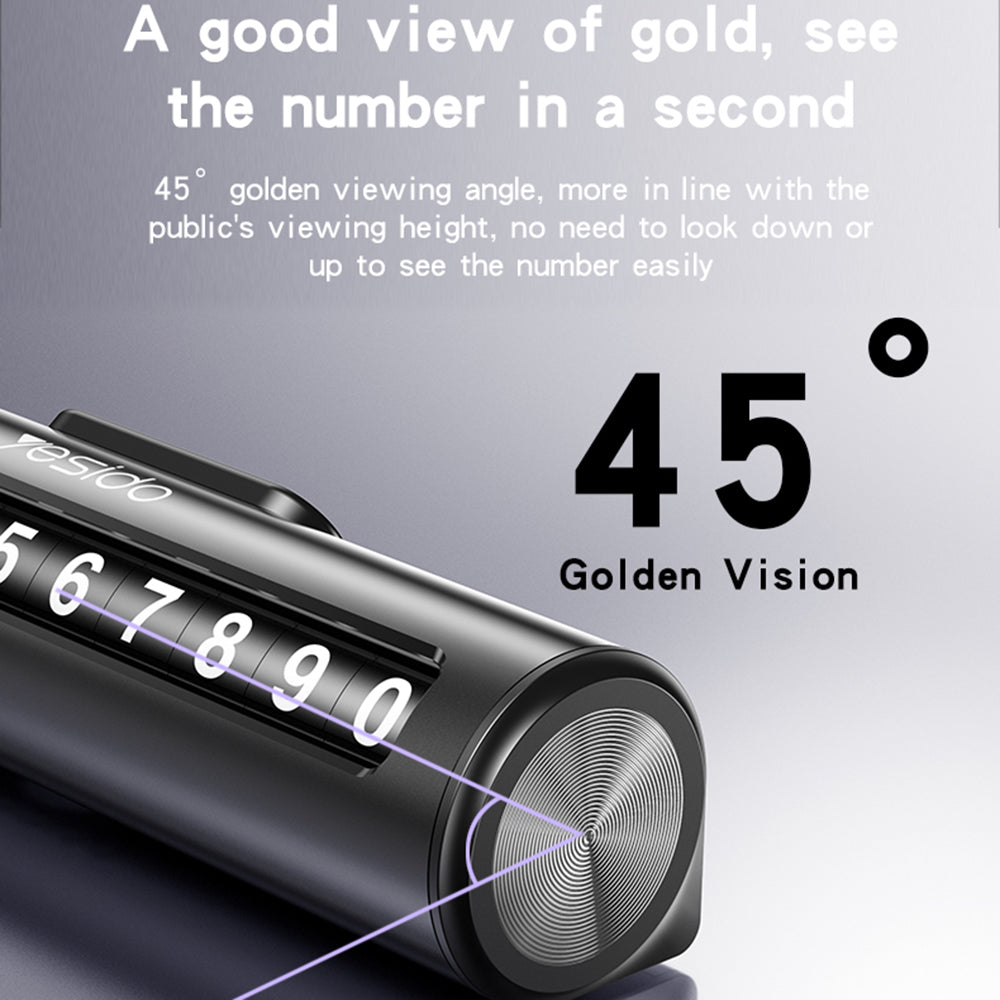 Auto-Telefonhalter Yesido C202, Schwarz