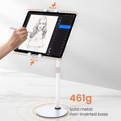 Lisen Bürohalterung für Telefon / Tablet, 4,7 Zoll - 12,9 Zoll, Schwarz YL0420050002