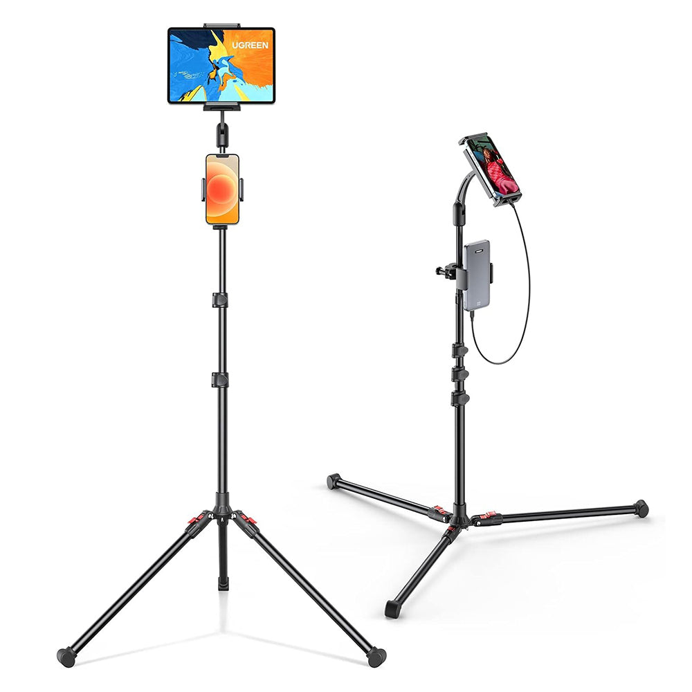 UGREEN LP585 Bodenständer für Telefon / Tablet, Universal, Schwarz