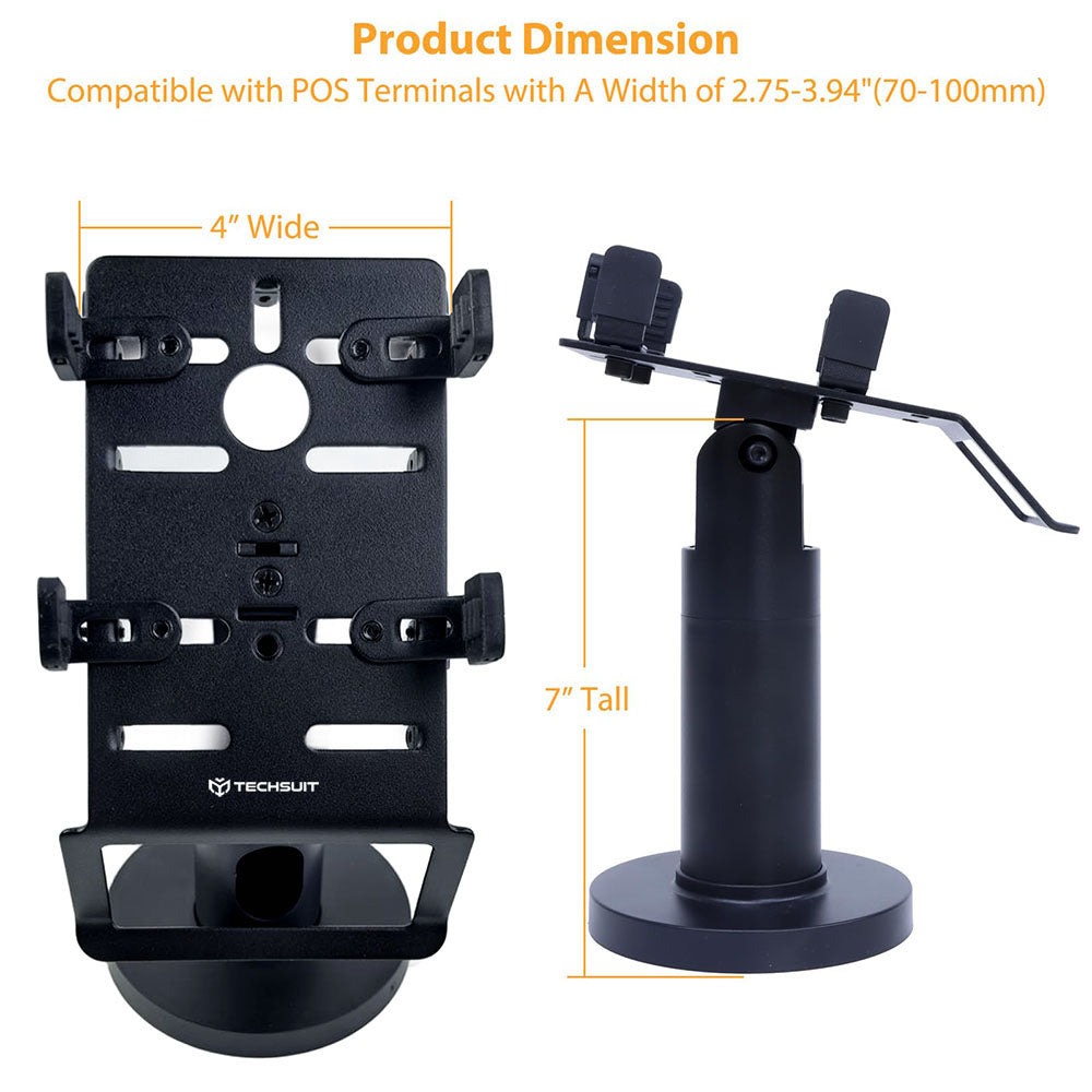 POS-Ständer Techsuit PayNest POS1, Schwarz
