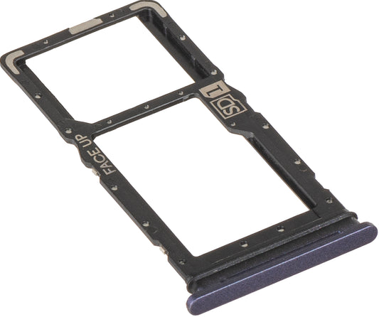 SIM-Kartenhalter Motorola Moto G35, Schwarz (Midnight Black), Service Pack S948E26487