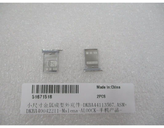 SIM-Kartenhalter Huawei Pura 90s Pro, Weiß (Coconut White), Service Pack 51671518