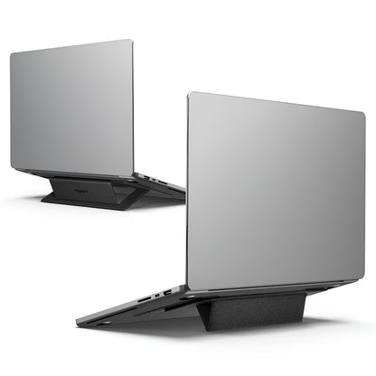 Spigen Slim Fold LD201-S6 Ständer für Laptop max. 14 Zoll, Schwarz AMP11115