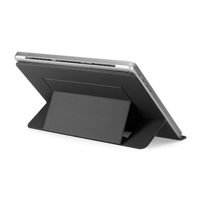 Spigen Slim Fold LD201-S7 Ständer für Laptop max. 14 Zoll, Schwarz AMP11116