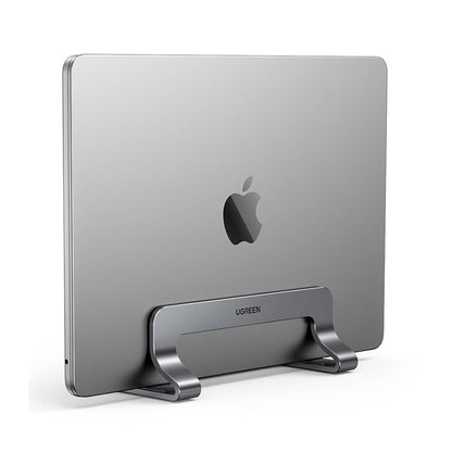 UGREEN LP258 Vertikaler Ständer (29277) für Laptops mit einer Dicke von 12 mm - 26 mm, Silber